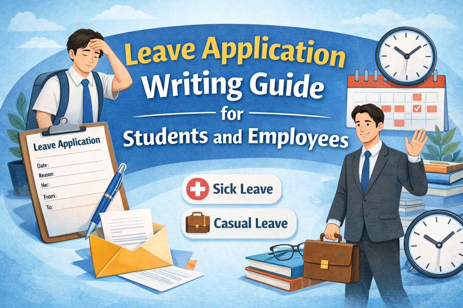 Leave Application Writing Guide for Students and Employees