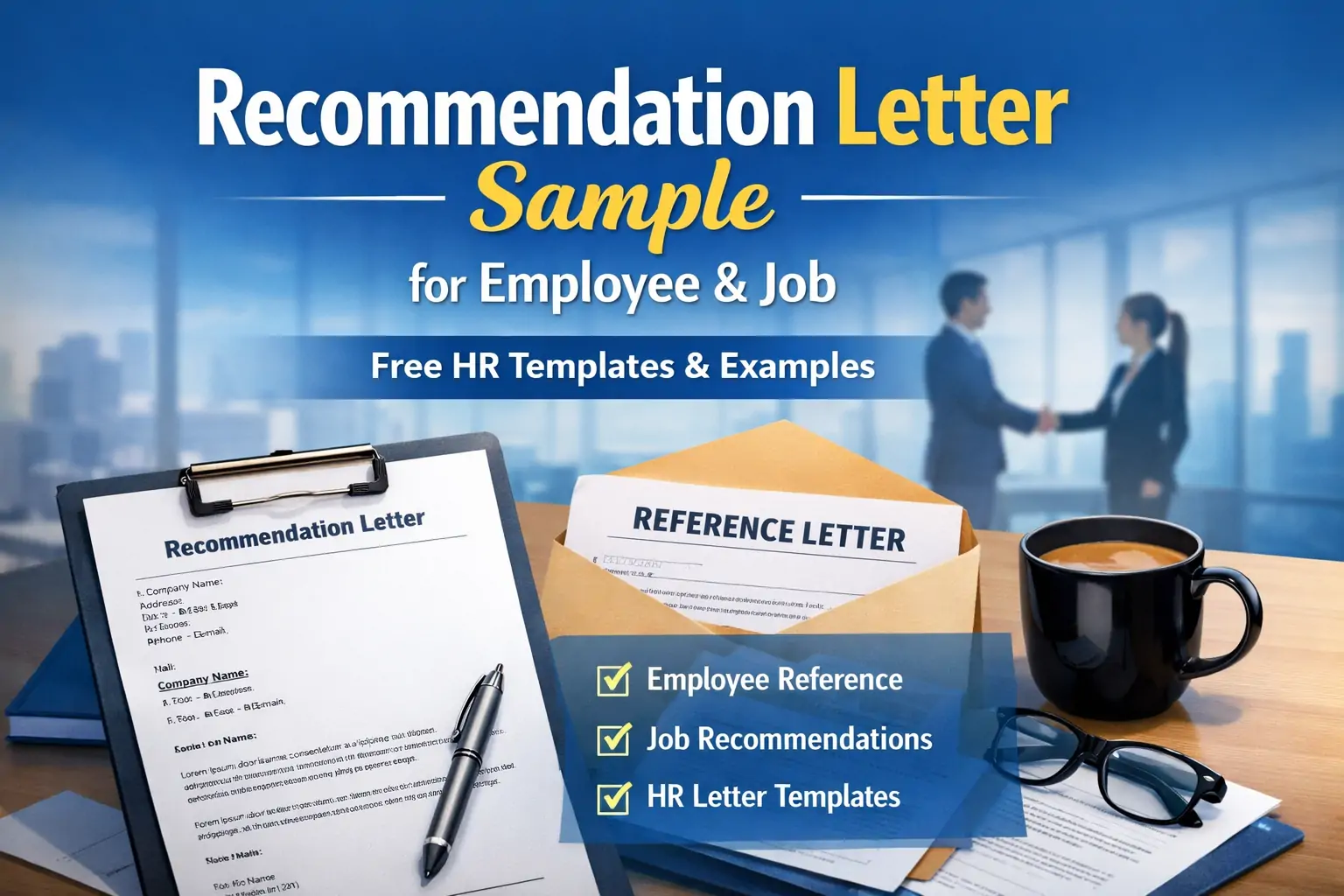 Job Recommendation Letter (5 Samples + Format for Employee & Staff)