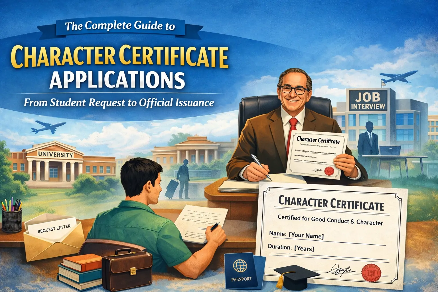 The Complete Guide to Character Certificate Applications: From Student Request to Official Issuance