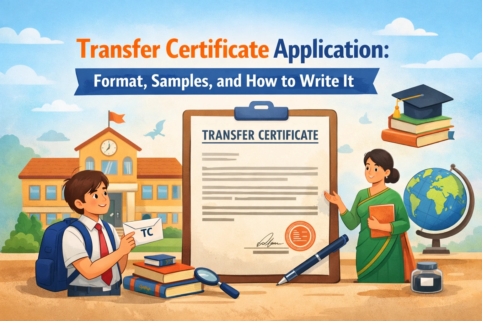 Transfer Certificate Application: Format, Samples, and How to Write It